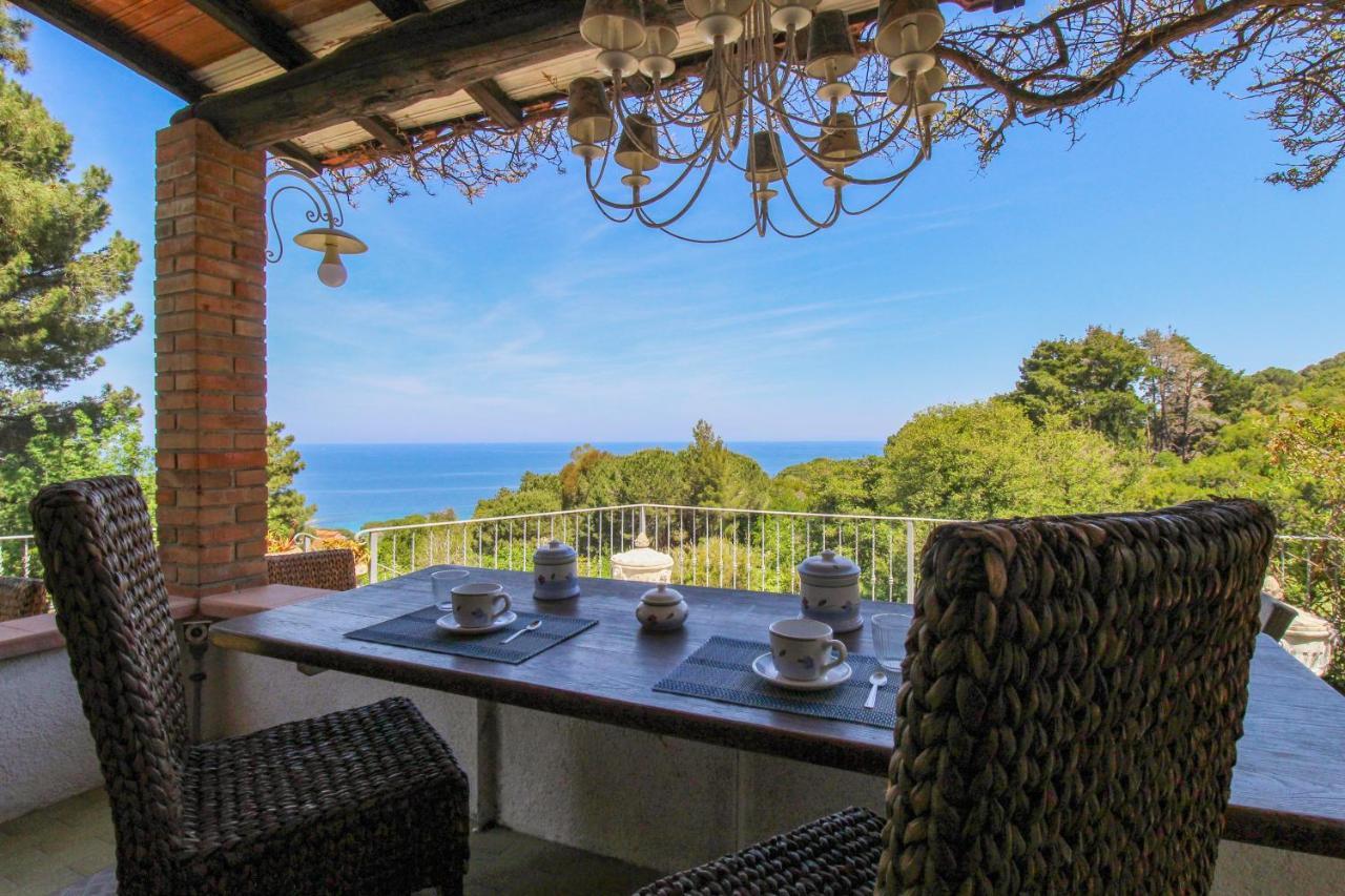 Casa Panoramica Bouganville Sant'Andrea  Bagian luar foto