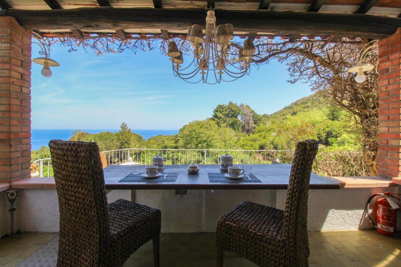Casa Panoramica Bouganville Sant'Andrea  Bagian luar foto
