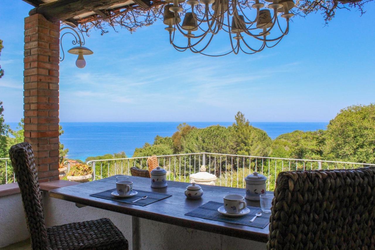 Casa Panoramica Bouganville Sant'Andrea  Bagian luar foto