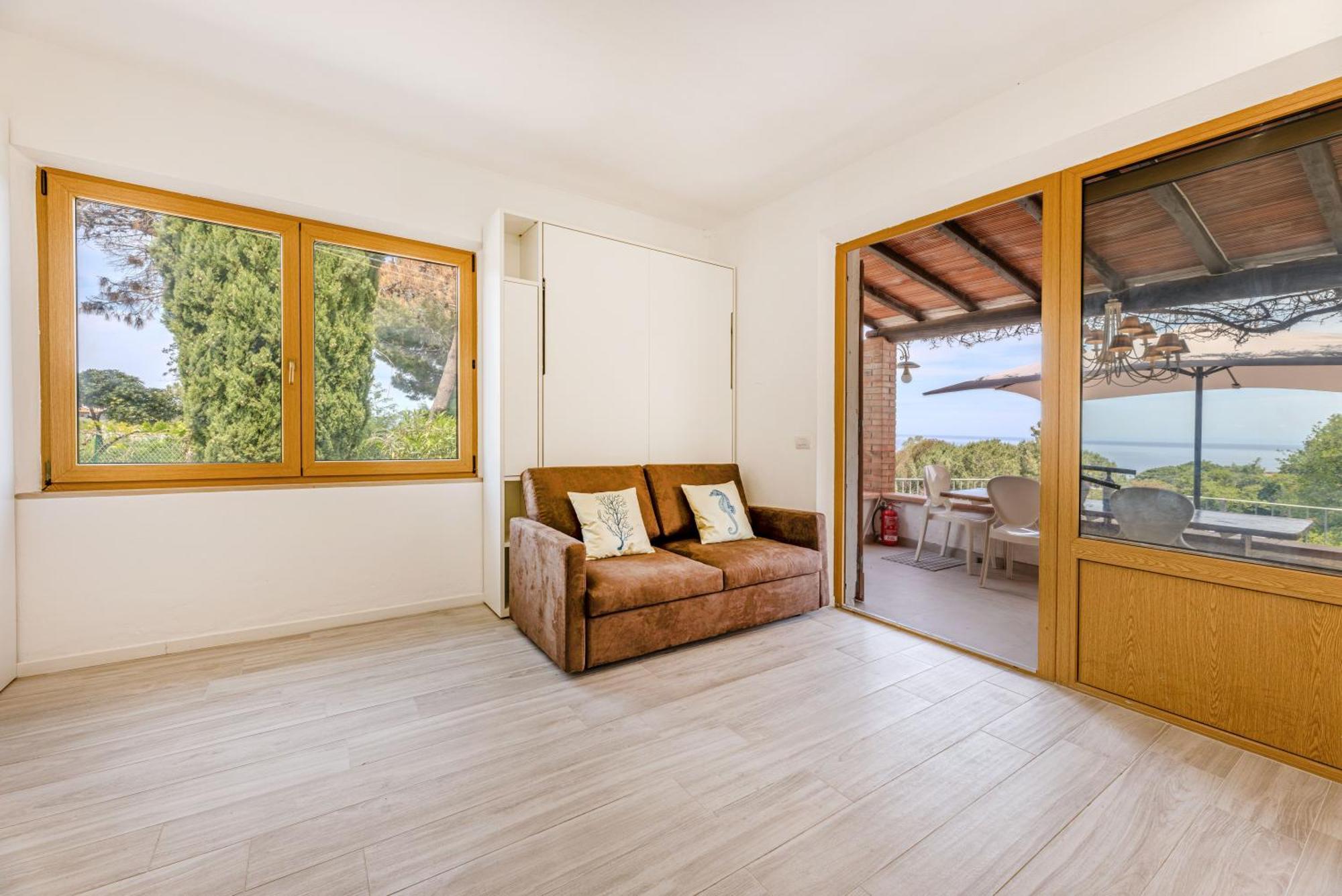 Casa Panoramica Bouganville Sant'Andrea  Bagian luar foto
