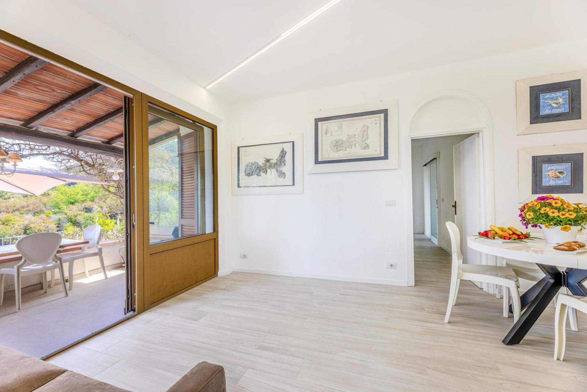 Casa Panoramica Bouganville Sant'Andrea  Bagian luar foto