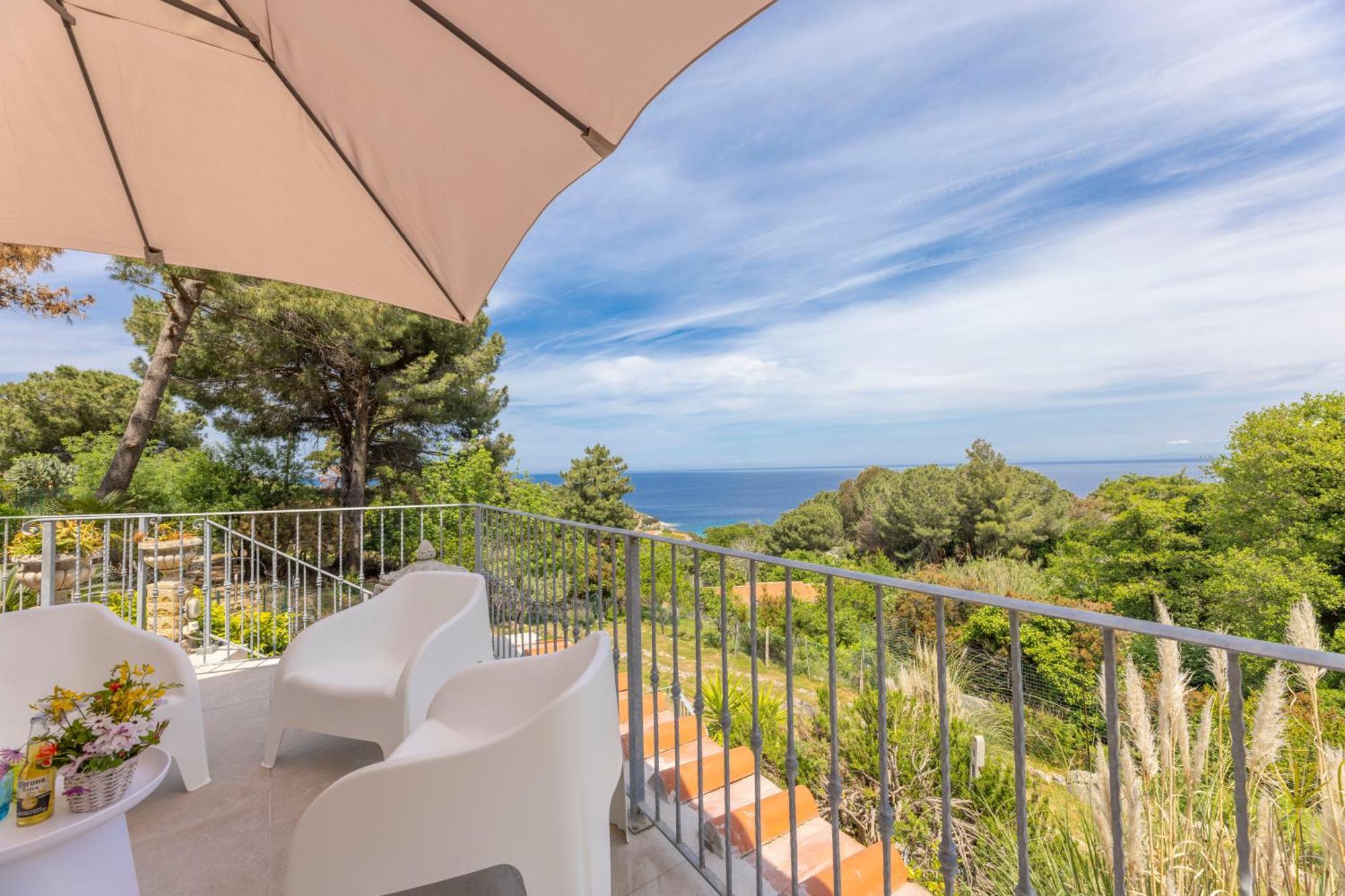 Casa Panoramica Bouganville Sant'Andrea  Bagian luar foto