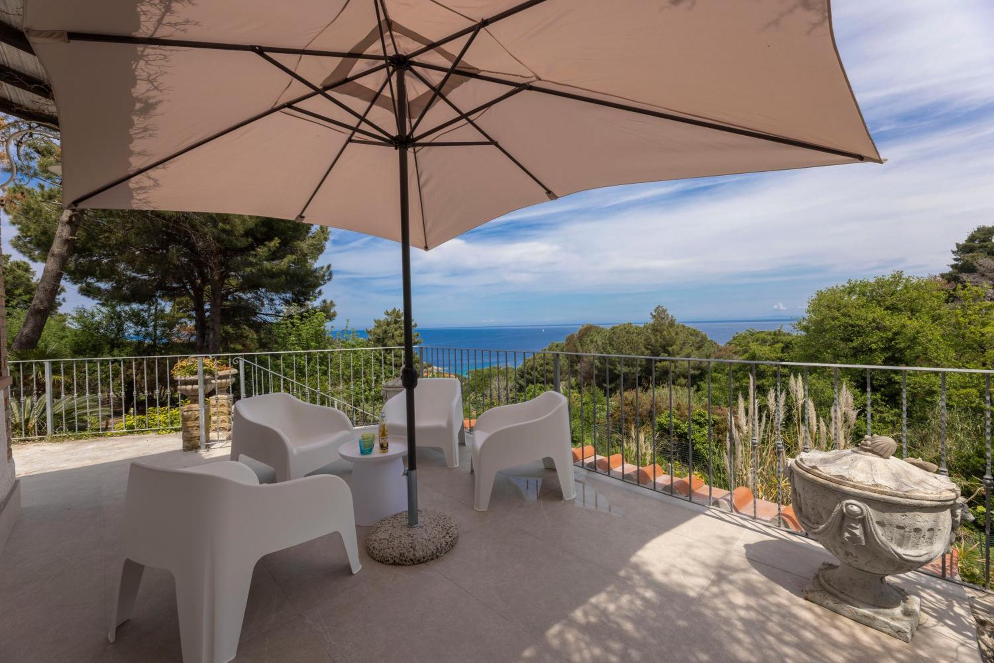 Casa Panoramica Bouganville Sant'Andrea  Bagian luar foto