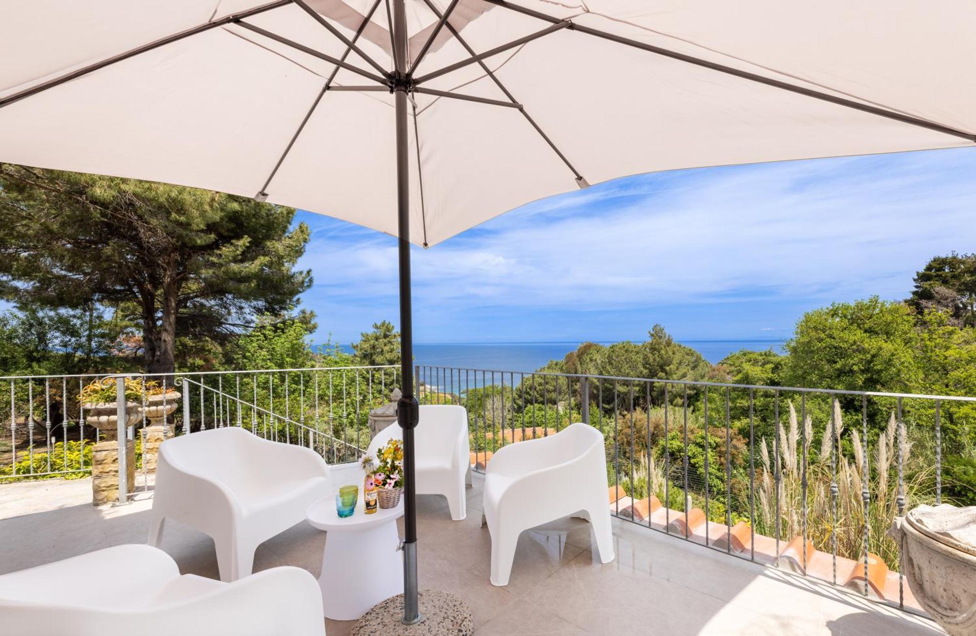 Casa Panoramica Bouganville Sant'Andrea  Bagian luar foto