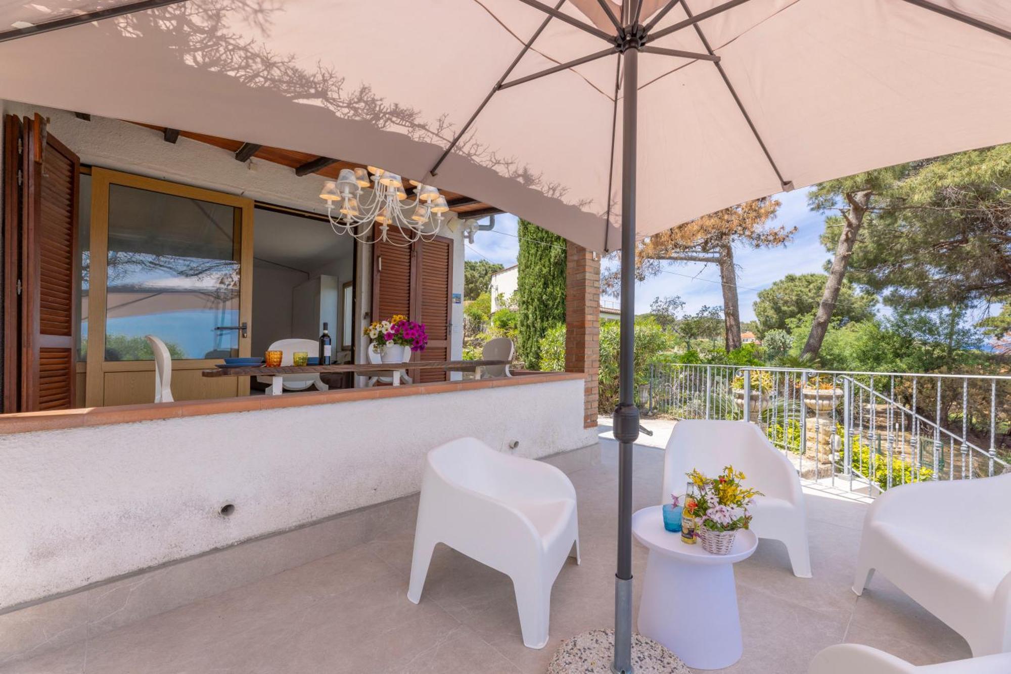 Casa Panoramica Bouganville Sant'Andrea  Bagian luar foto