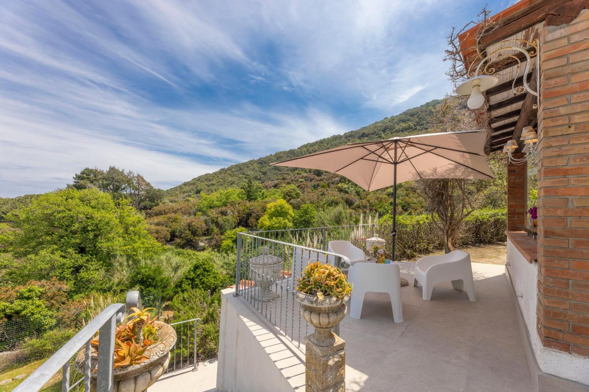Casa Panoramica Bouganville Sant'Andrea  Bagian luar foto