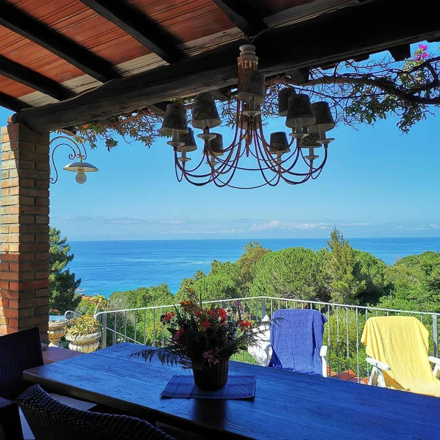 Casa Panoramica Bouganville Sant'Andrea  Bagian luar foto