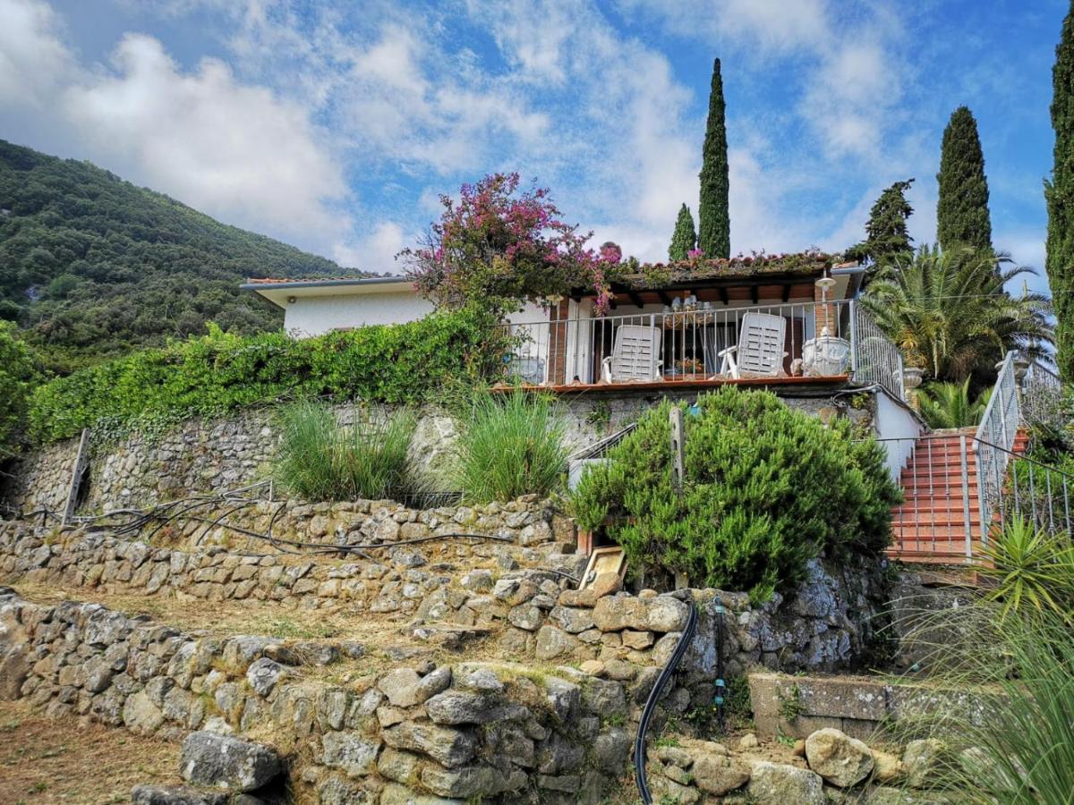 Casa Panoramica Bouganville Sant'Andrea  Bagian luar foto
